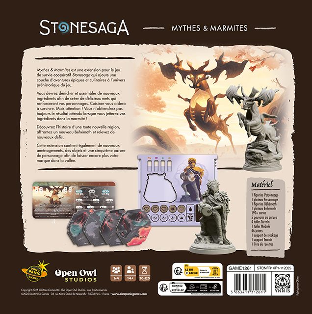 Stonesaga - Extension Mythes et marmites