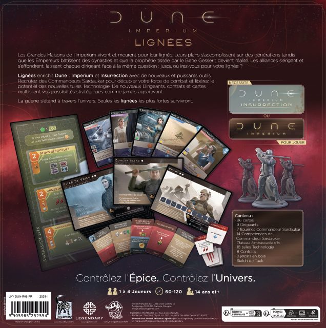Dune Imperium - Extension Lignées