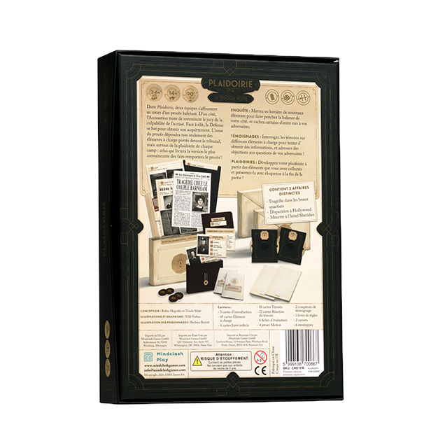 PLAIDOIRIE 1936 : La Trilogie Noire