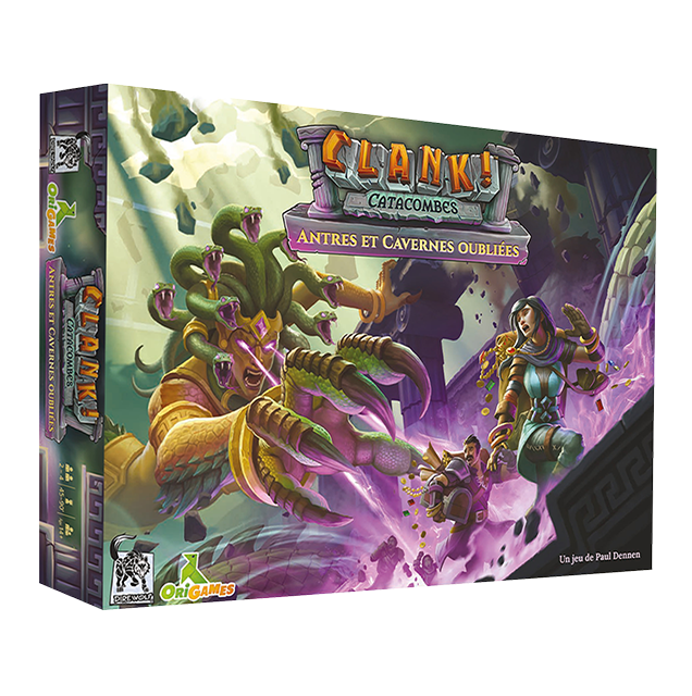 Clank! Catacombes - Extension Antres et Cavernes oubliées