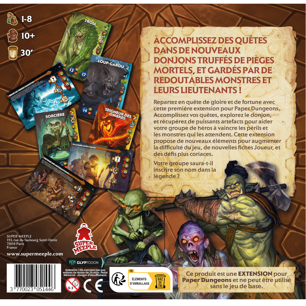 Paper Dungeon - Extension Side Quest