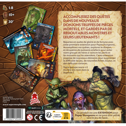 Paper Dungeon - Extension Side Quest