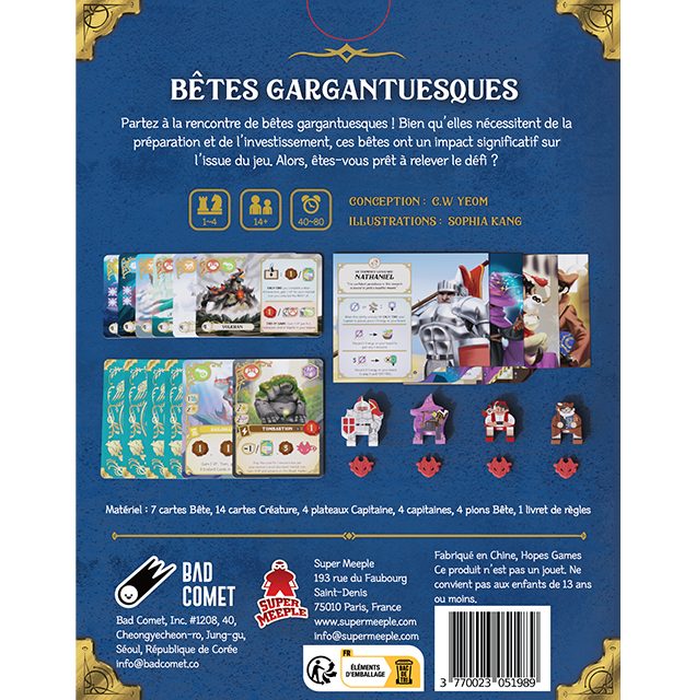 Wondrous Creatures - Extension Bêtes Gargantuesques