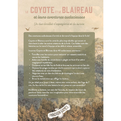 JDR Solo ou Duo - Le Coyote et le Blaireau