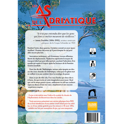 JDR Solo Les As de l'Adriatique