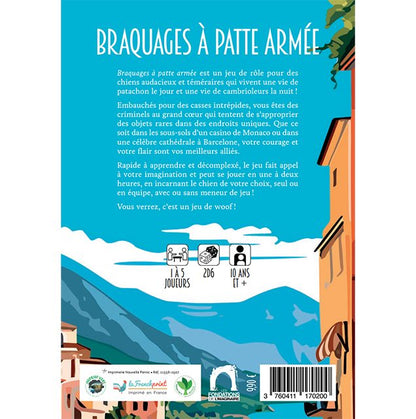 JDR Solo Braquages à patte armée