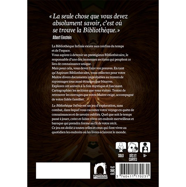 JDR Solo La Bibliotheque Infinie