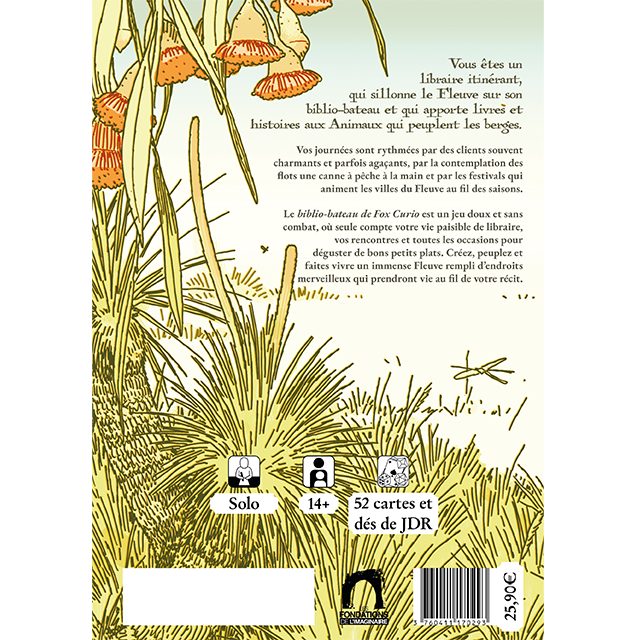 JDR Solo Le Biblio-Bâteau de Fox Curio