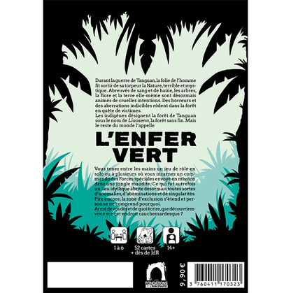 JDR Solo et Multi - L'enfer Vert