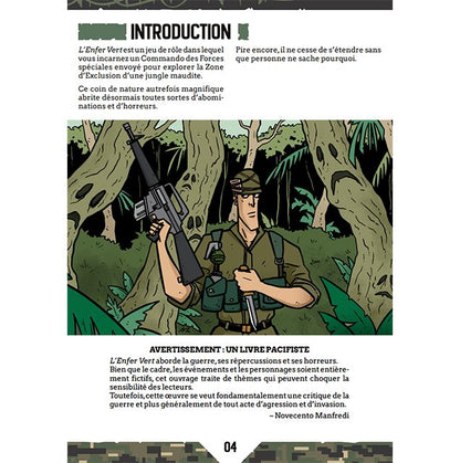 JDR Solo et Multi - L'enfer Vert