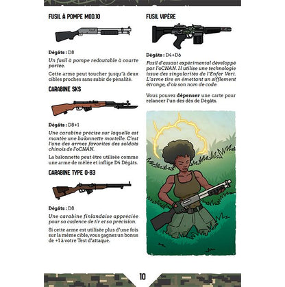 JDR Solo et Multi - L'enfer Vert