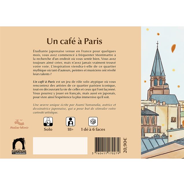 JDR Solo - Un café à Paris