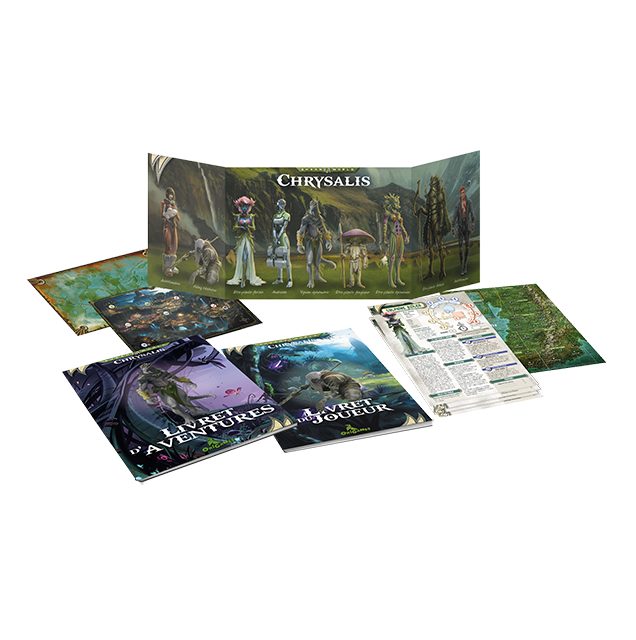 JDR SHAAN WORLD - Boite d’initiation Chrysalis