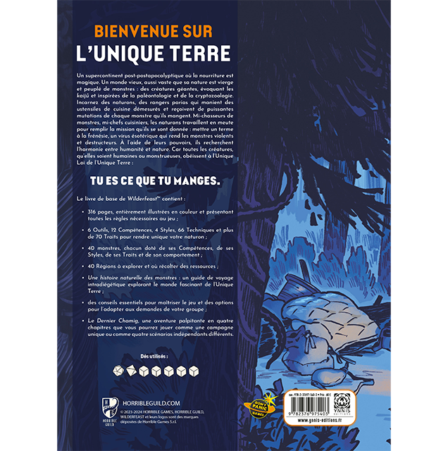 JDR Wilderfeast - Livre de Base