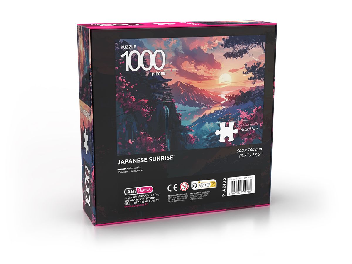 Puzzle 1000 P - Japanese Sunrise