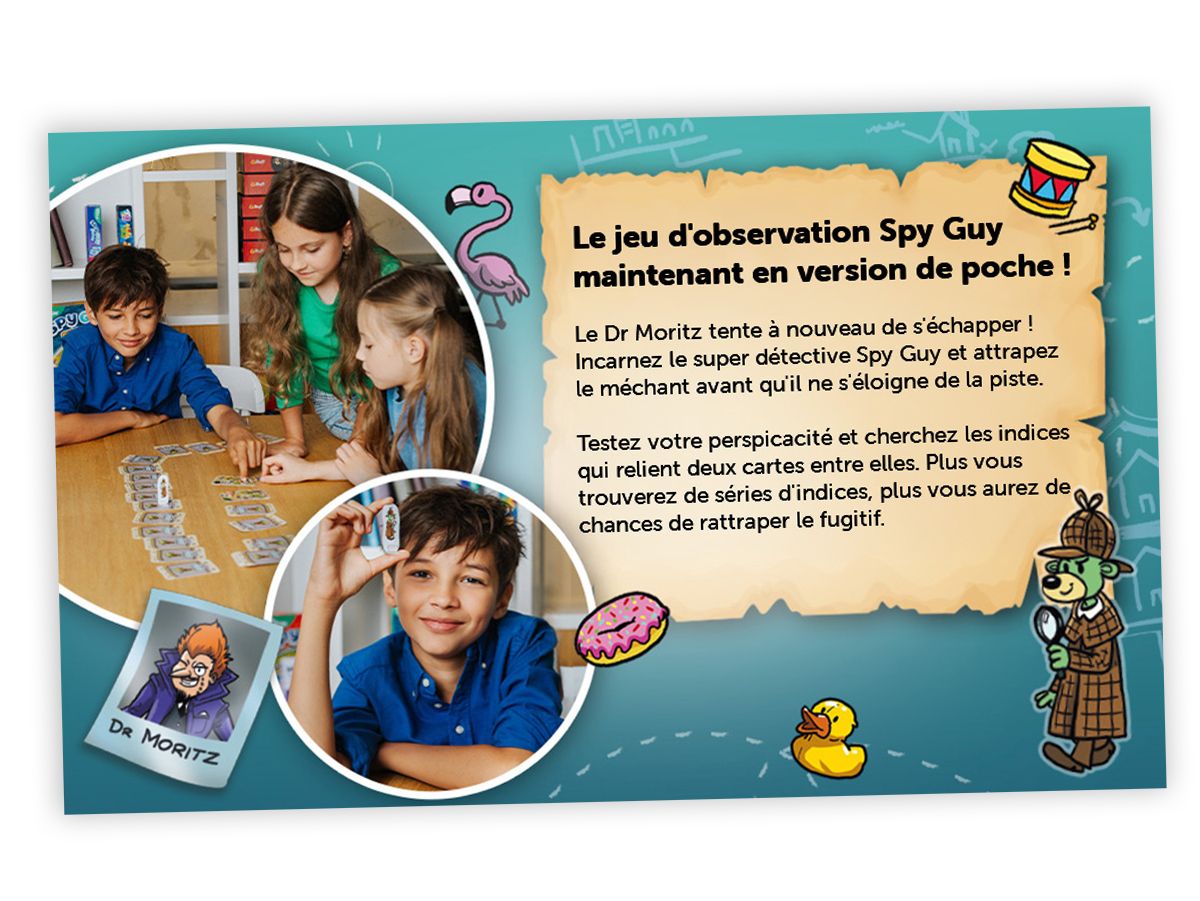 Spy Guy Cartes