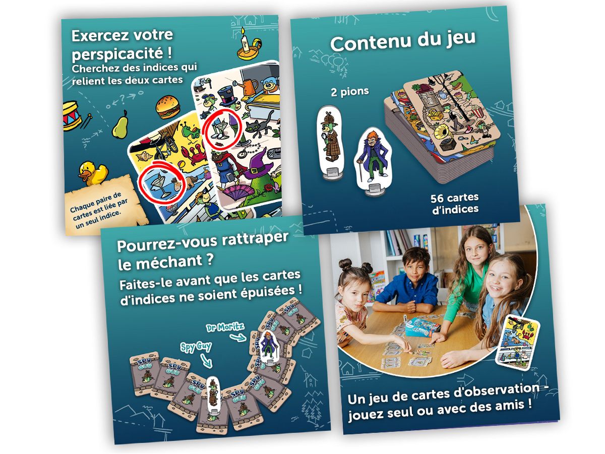 Spy Guy Cartes