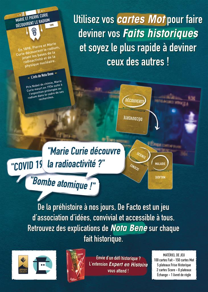 De Facto : L'histoire entre vos mains