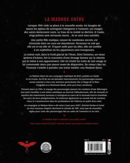 JDR Kult : La Madone Noire