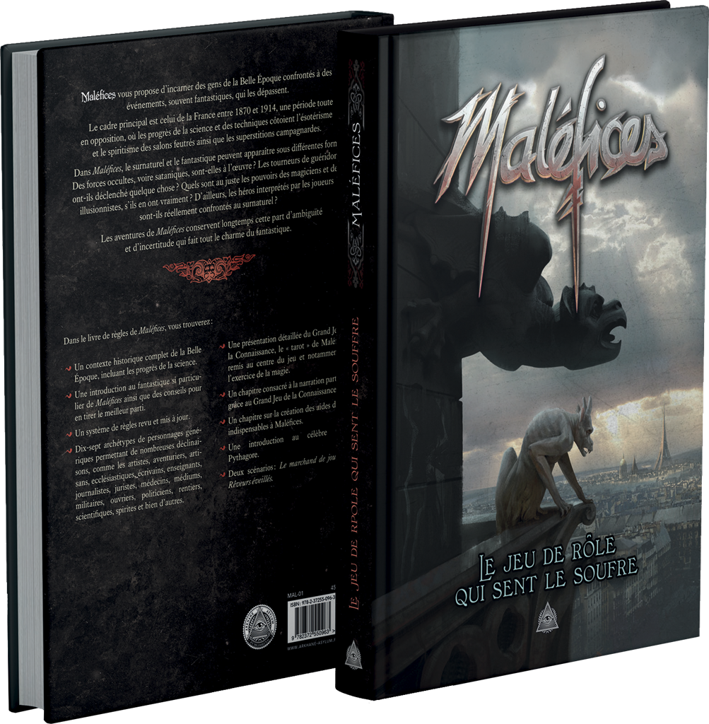 JDR Maléfices - Livre de base