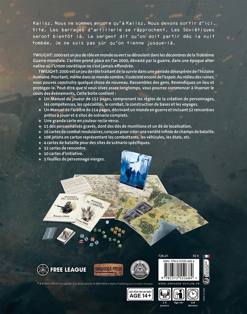 JDR Twilight 2000 : boite de démarrage