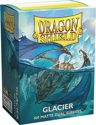 Sleeves Dragon shield - Dual Matte - Glacier