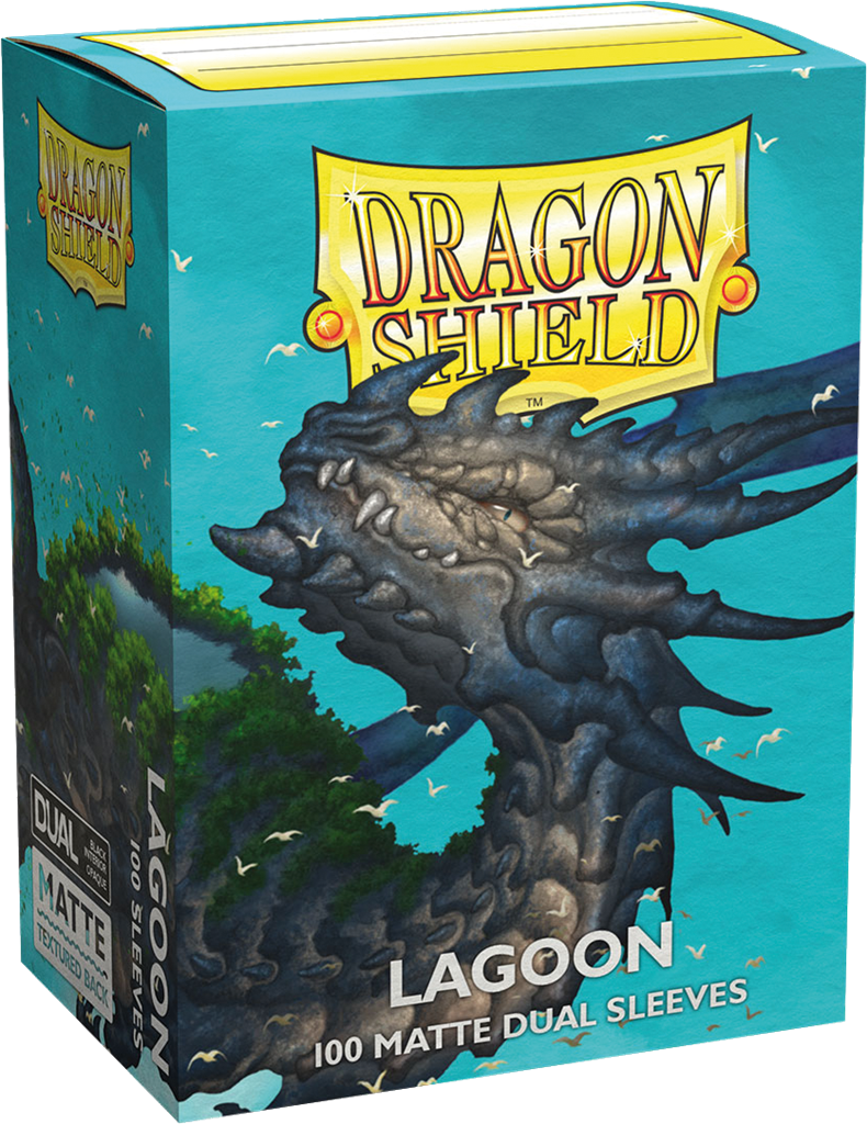 Sleeves Dragon shield - Dual Matte - Lagoon Saras