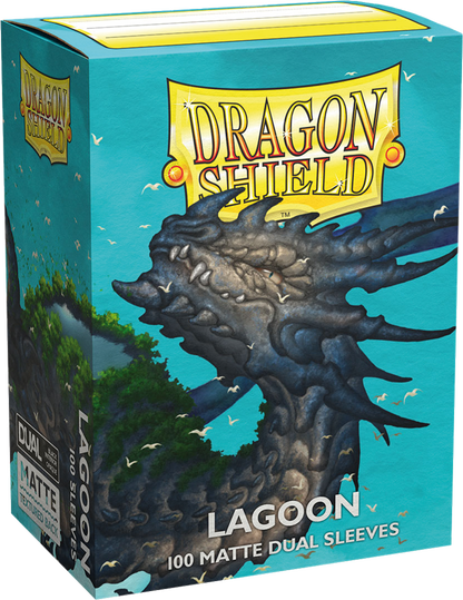 Sleeves Dragon shield - Dual Matte - Lagoon Saras