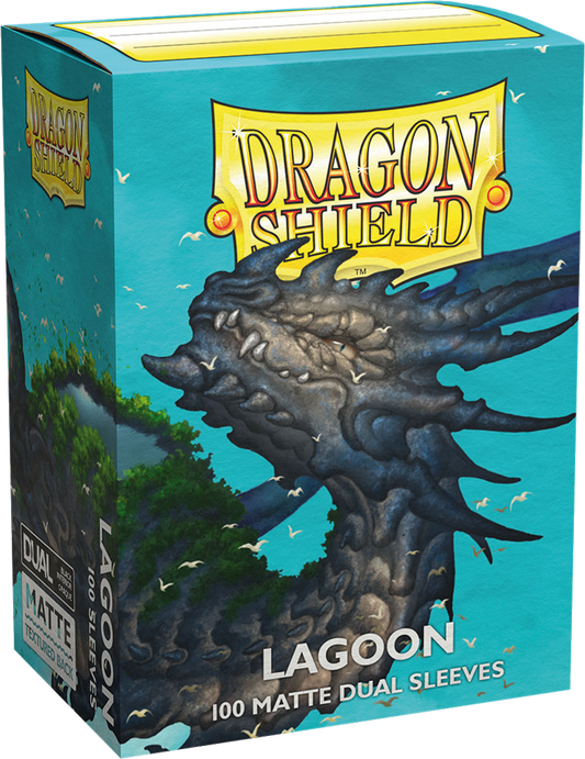 Sleeves Dragon shield - Dual Matte - Lagoon Saras