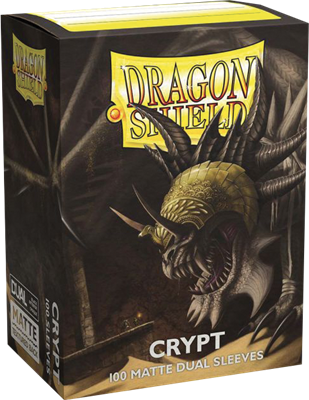 Sleeves Dragon shield - Dual Matte - Crypt