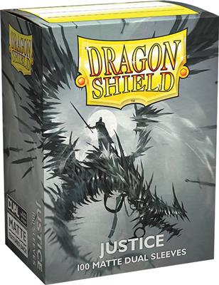 Sleeves Dragon shield - Dual Matte -  Justice