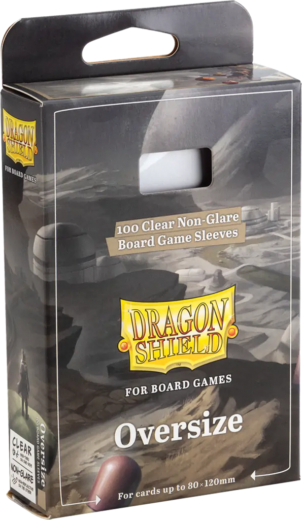 Protège-cartes 100 Dragon Shield : Oversize 80x120mm