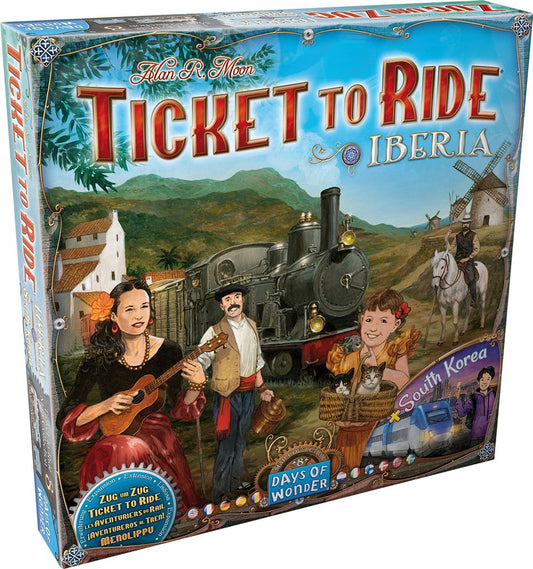 Aventuriers du Rail - Extension Iberia & Corée du Sud