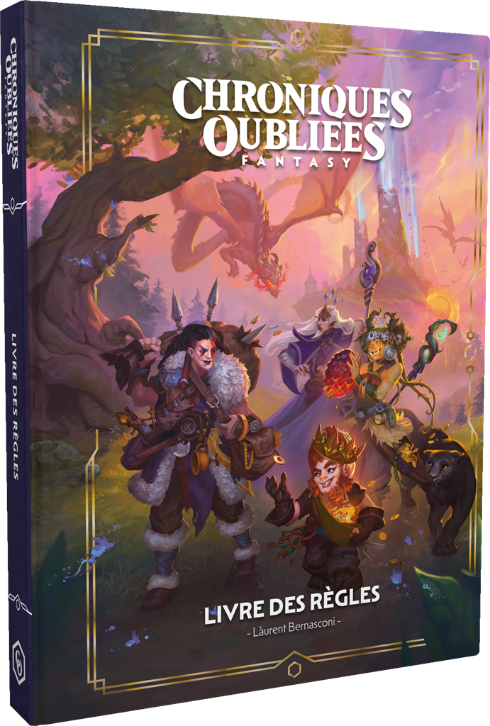 JDR COF2 - Livre des règles (souple) : Chroniques Oubliées Fantasy