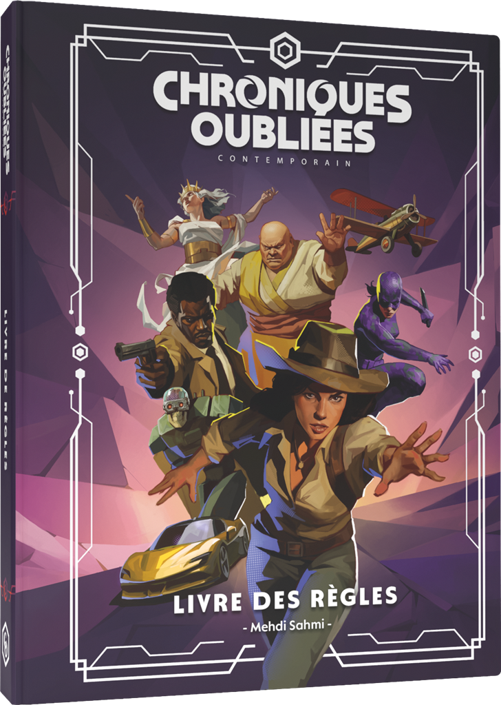 JDR Chroniques oubliées Contemporain 2 - Livre de règles