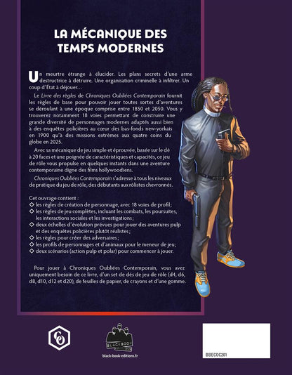 JDR Chroniques oubliées Contemporain 2 - Livre de règles