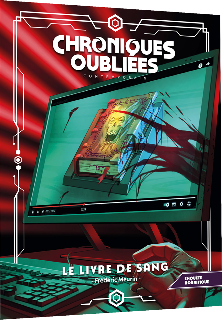 JDR Chroniques oubliées Contemporain 2 - Supplément Le Livre de sang