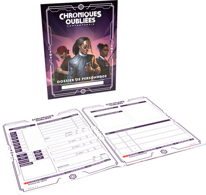 JDR Chroniques oubliées Contemporain 2 - Supplément Dossiers de personnages