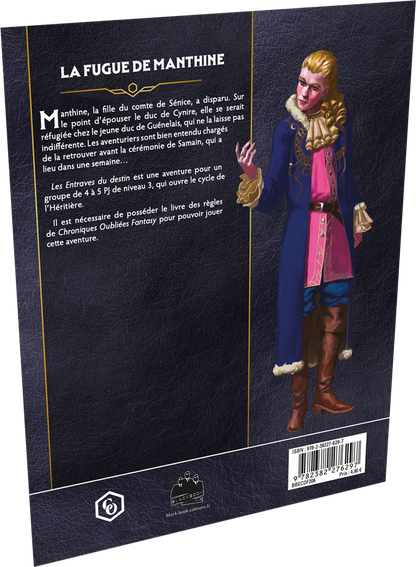 JDR COF 2 - Les Entraves du destin - Chroniques oubliées fantasy
