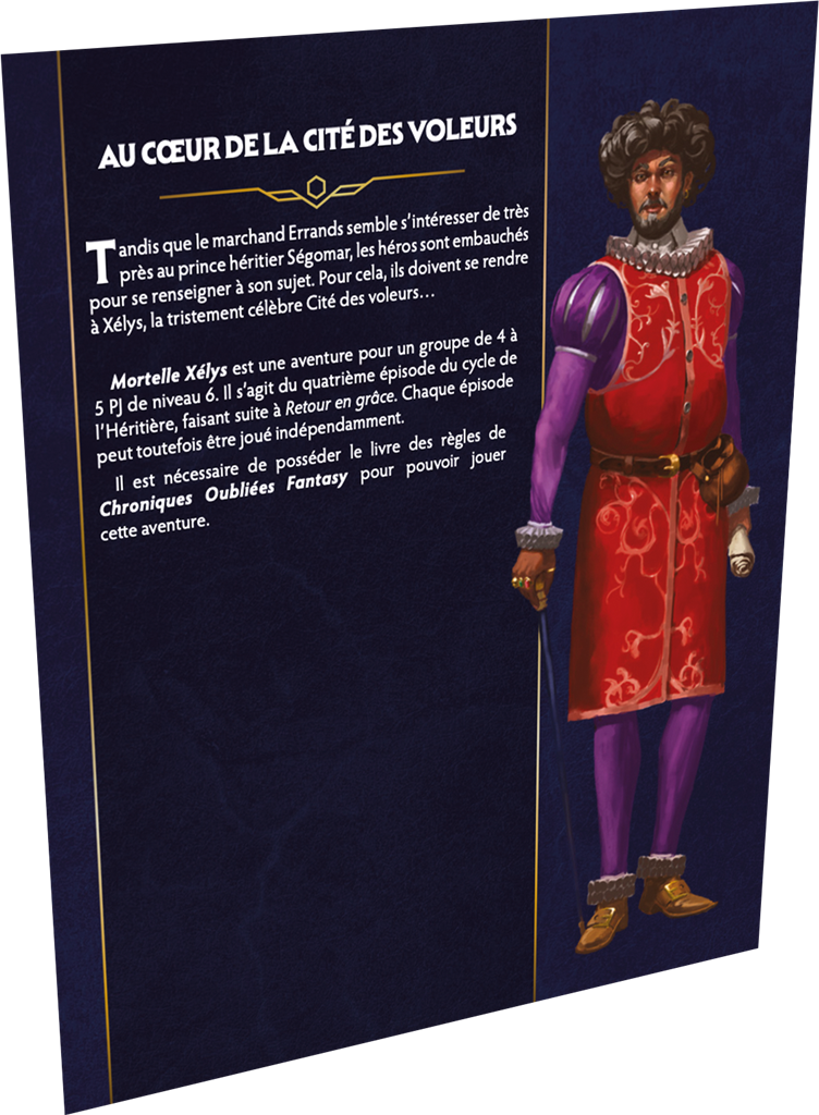 JDR COF 2 - Mortelle Xélys - Chroniques oubliées fantasy