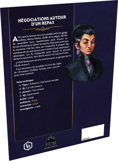 JDR COF 2 : Le petit restaurant - Chroniques oubliées fantasy