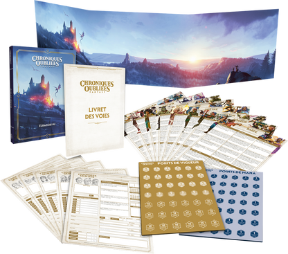 JDR COF2 - Ecran de COF + Livret des voies - Chroniques oubliées fantasy