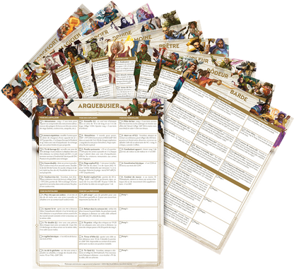 JDR COF2 - Ecran de COF + Livret des voies - Chroniques oubliées fantasy