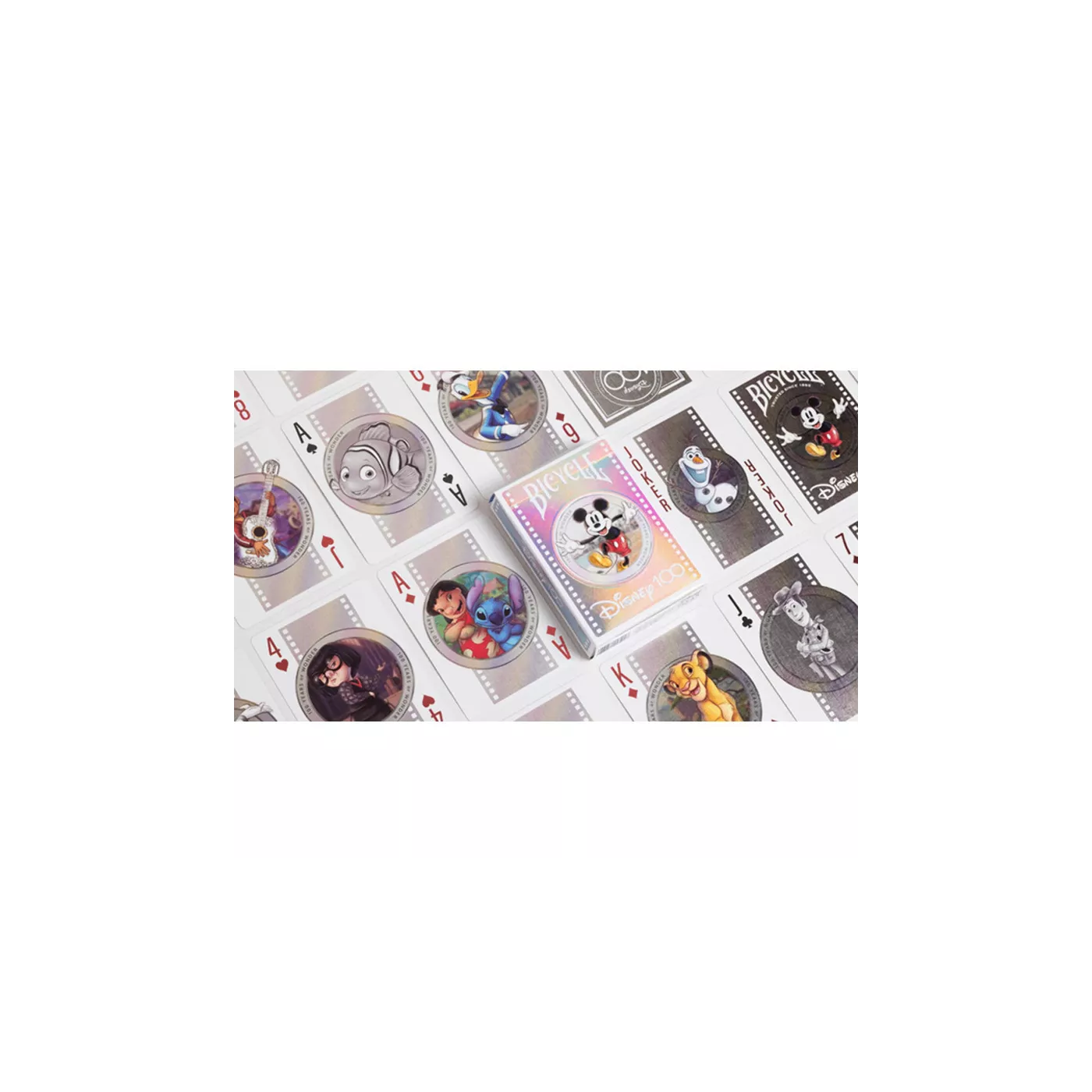 Cartes Bicycle - Disney 100Ème Anniversaire