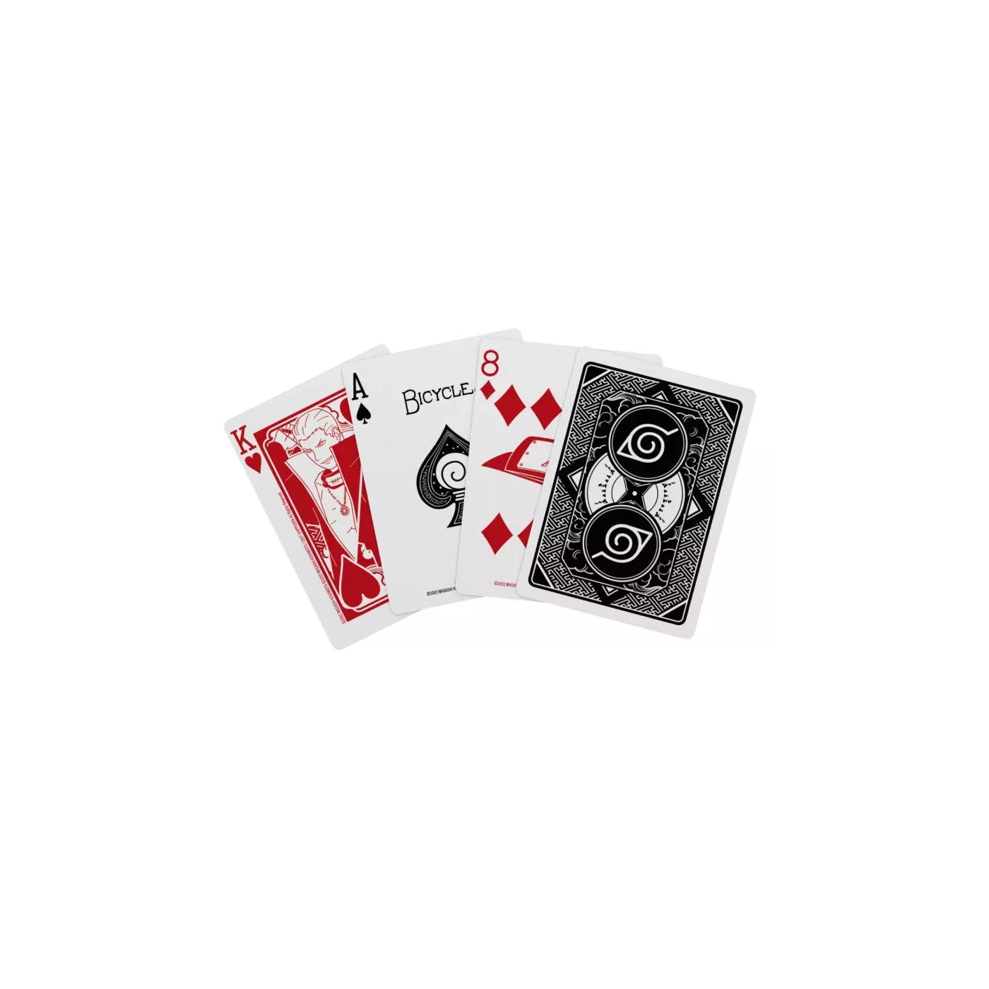 Cartes Bicycle - Naruto