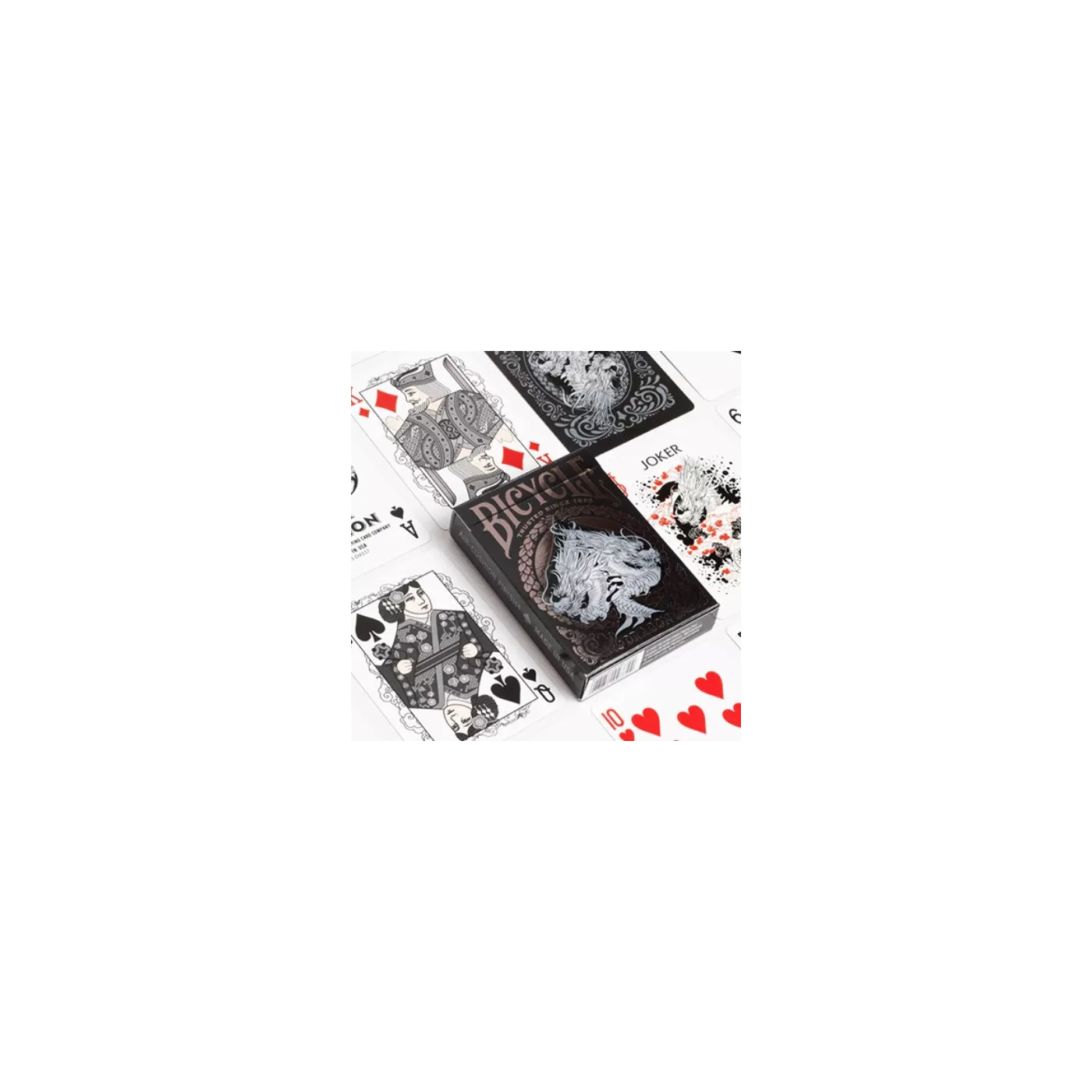 Cartes Bicycle Ultimates - Dragon Black