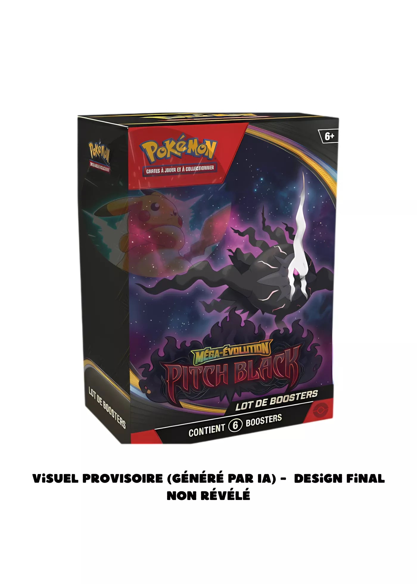 Pokémon ME05 Pitch Black : Bundle - 6 boosters