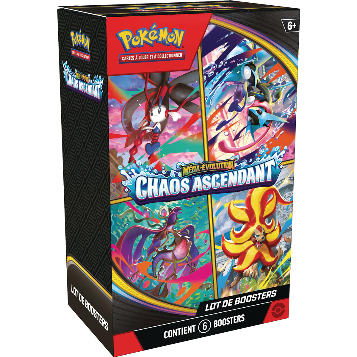 Pokémon ME04 Chaos Ascendant : Bundle - 6 boosters