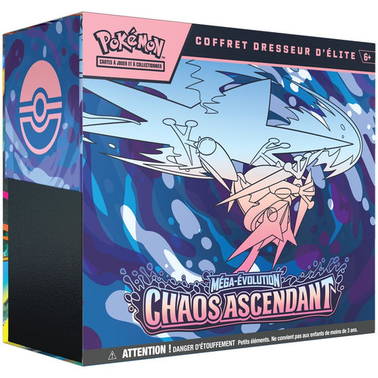Pokémon ME04 Chaos Ascendant : coffret Dresseur d'Elite