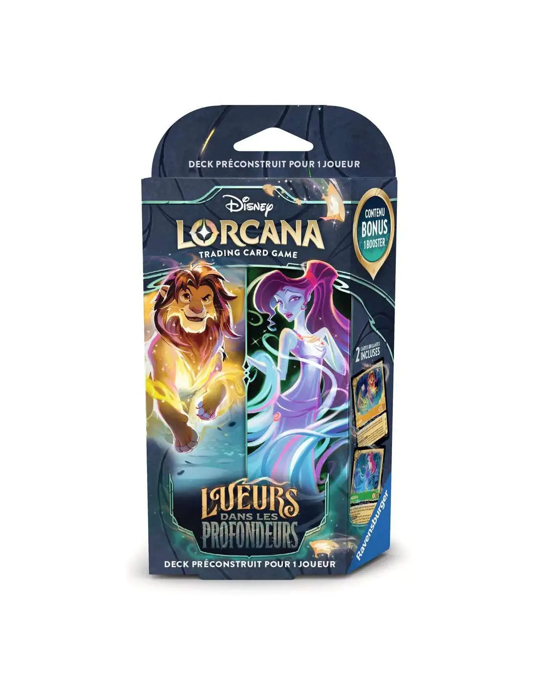 Lorcana S10 Lueurs dans les profondeurs - Starter Simba & Mégara